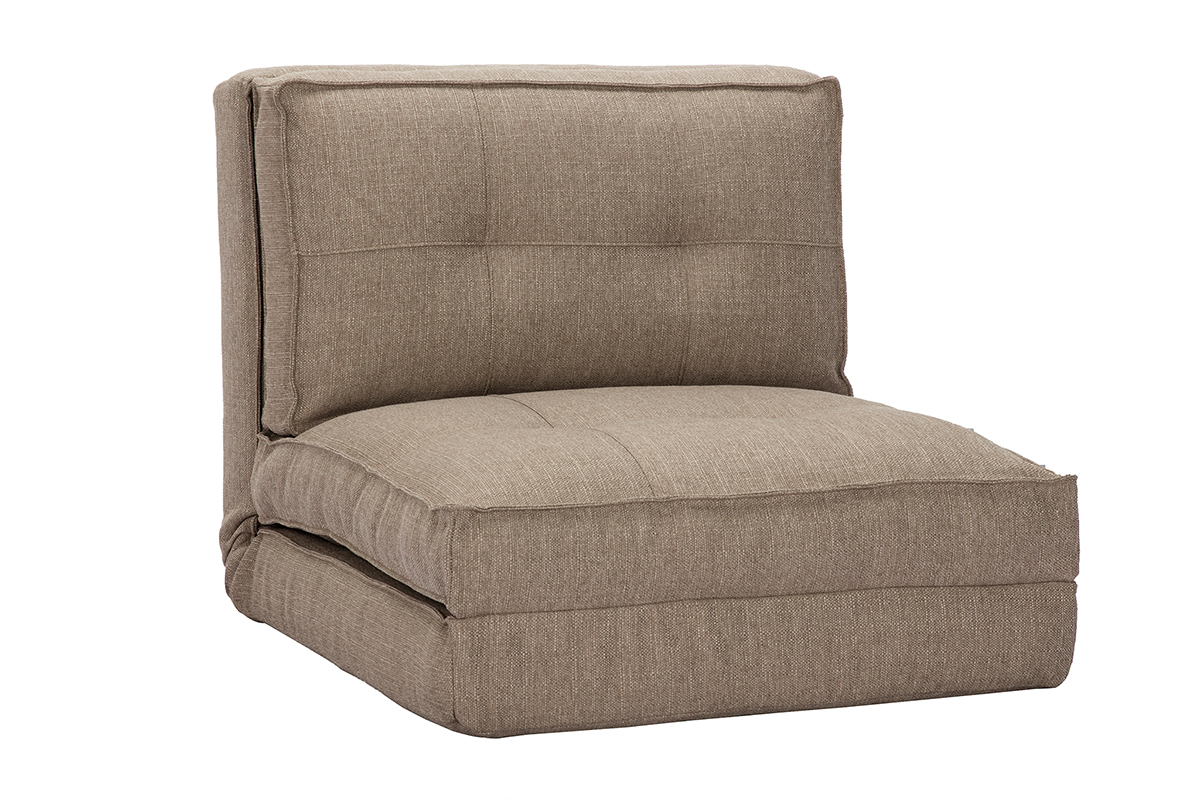 Poltrona design beige SALLY