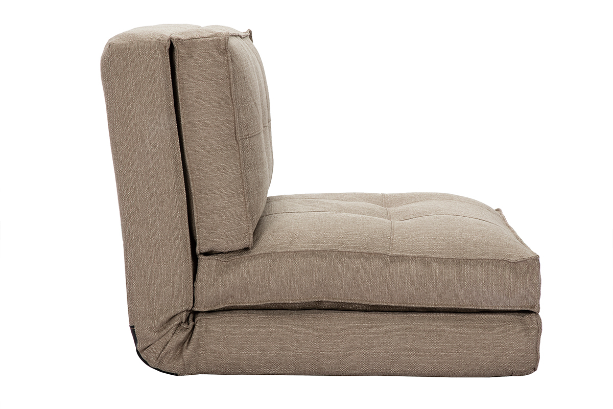 Poltrona design beige SALLY