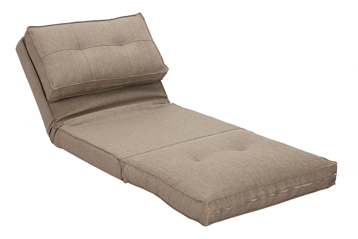 Poltrona design beige SALLY