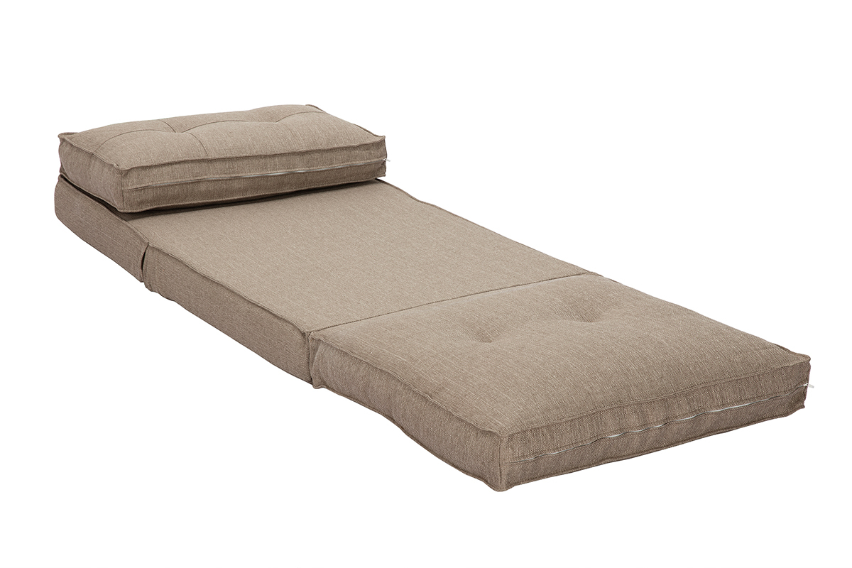 Poltrona design beige SALLY
