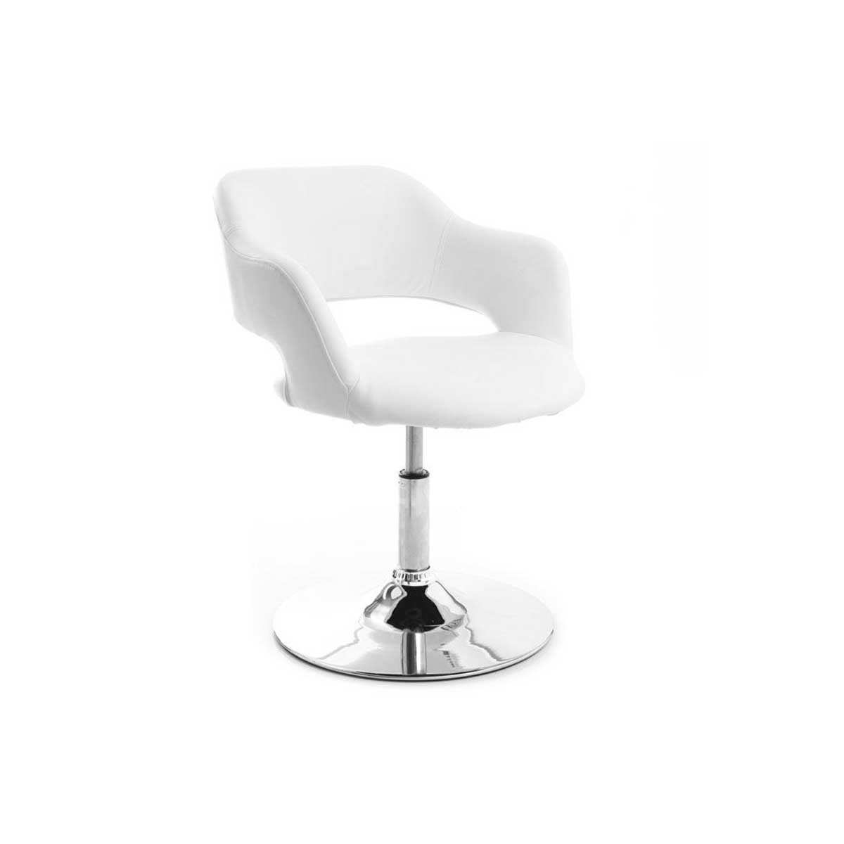 Poltrona design bianca JESSY