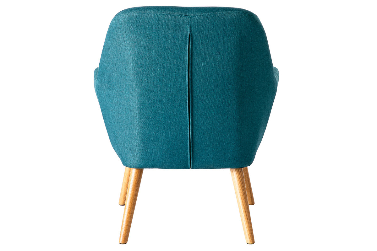 Poltrona design color blu petrolio MIRA