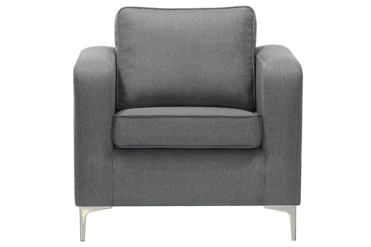 Poltrona design Grigio chiaro HARRY
