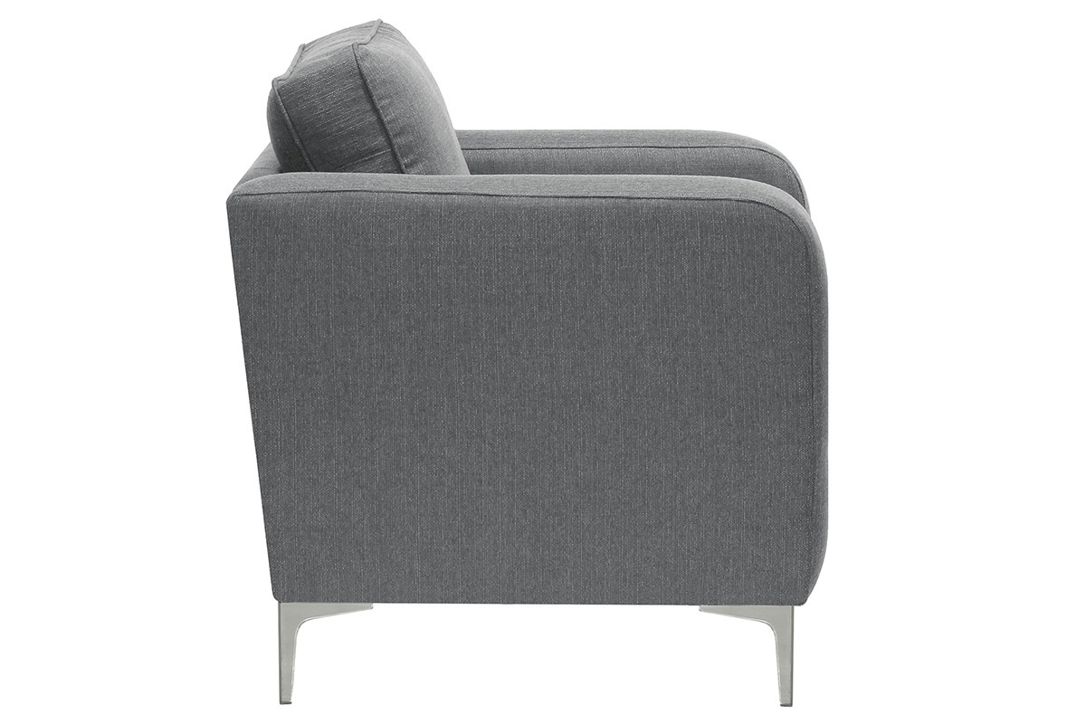 Poltrona design Grigio chiaro HARRY