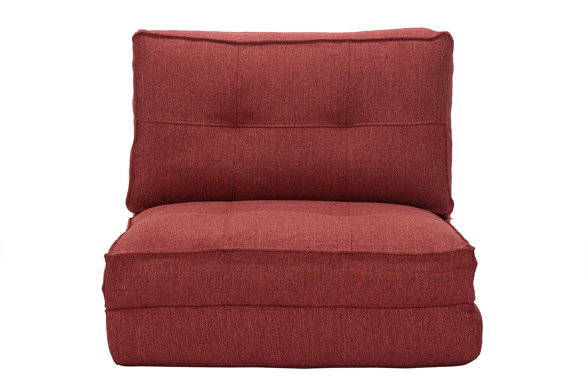 Poltrona design rosso mattone SALLY