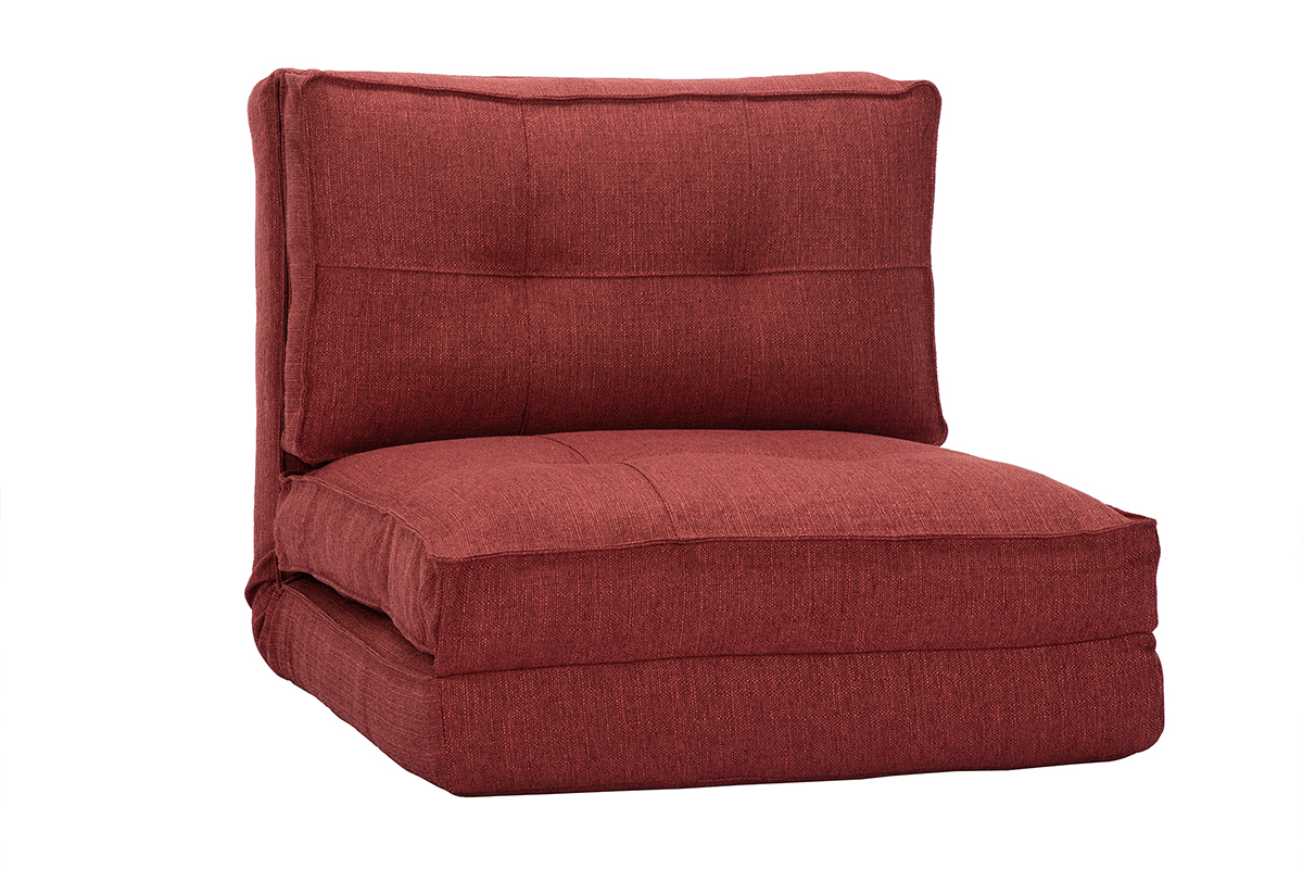 Poltrona design rosso mattone SALLY