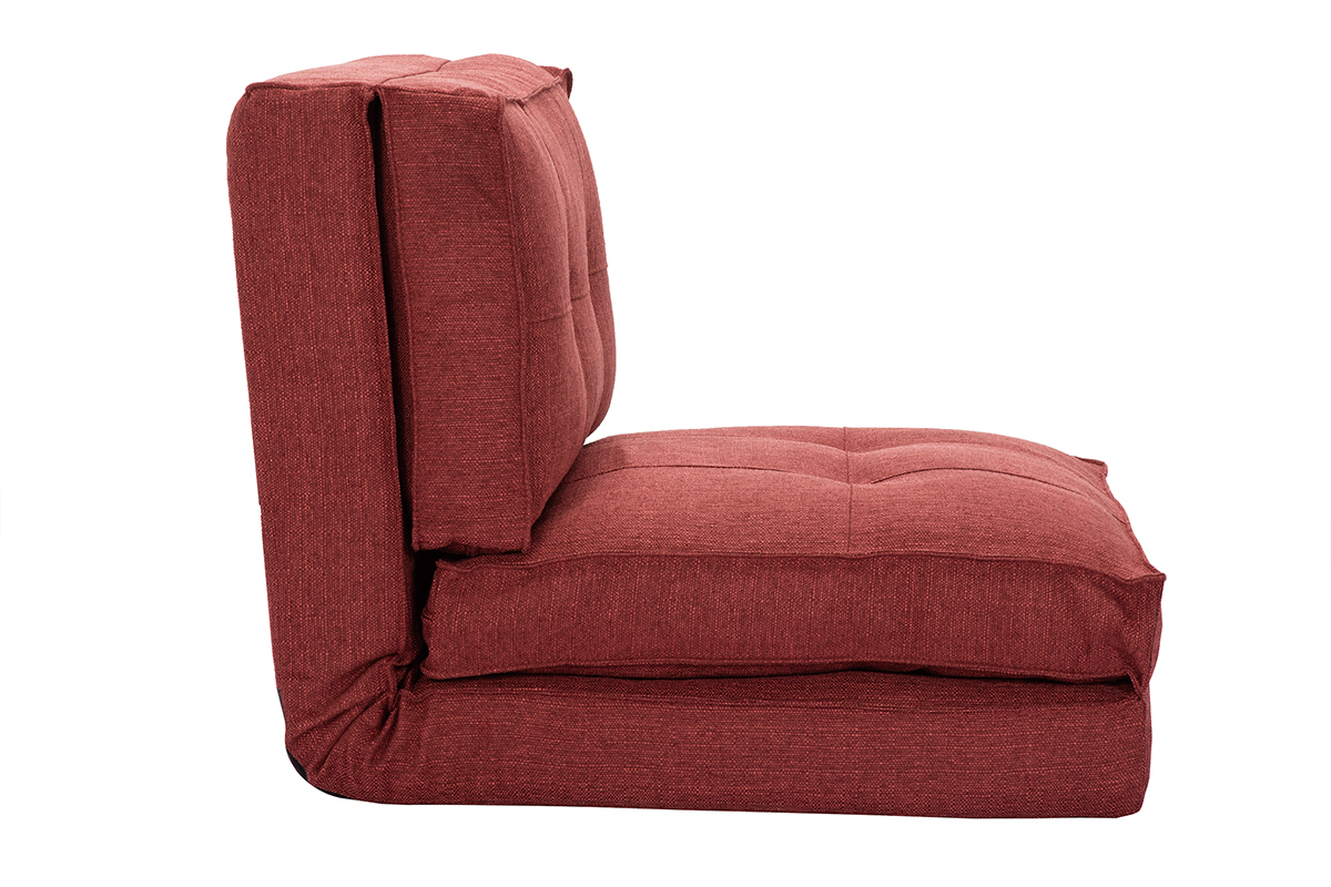 Poltrona design rosso mattone SALLY