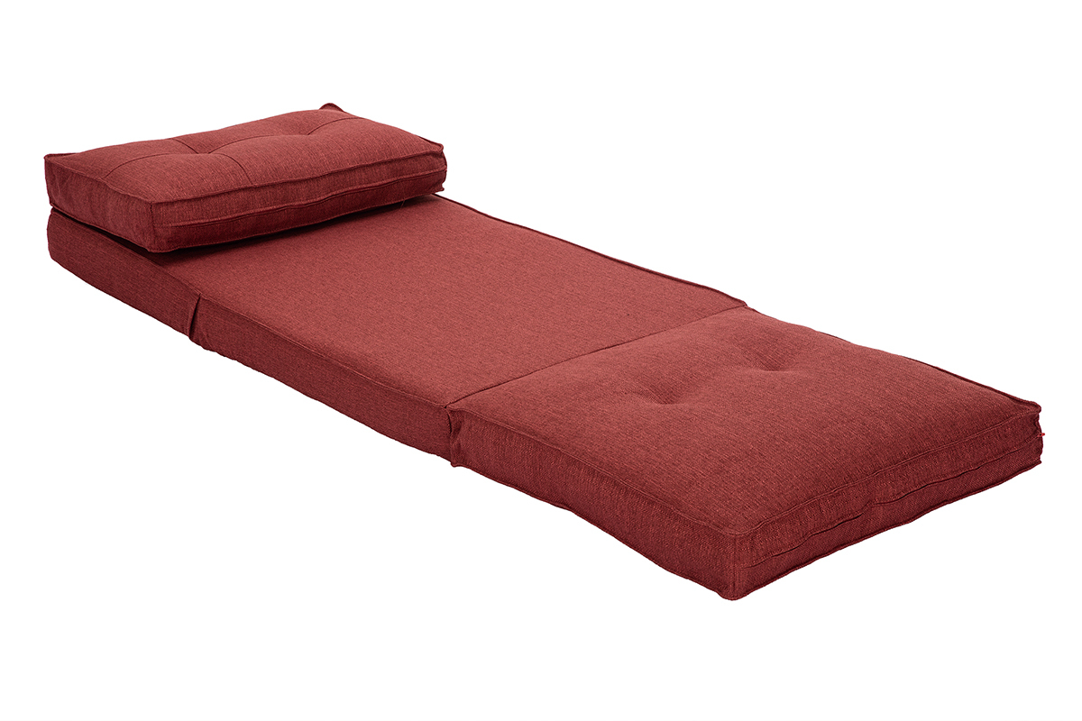 Poltrona design rosso mattone SALLY