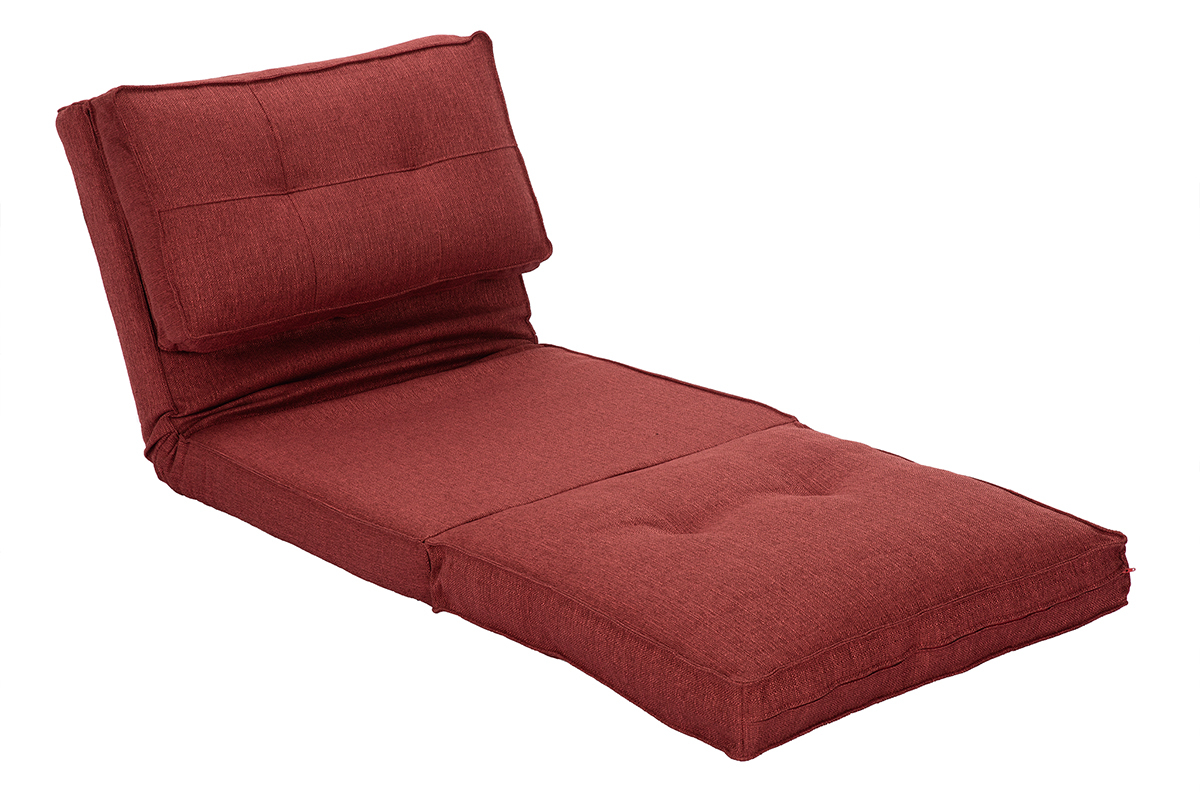 Poltrona design rosso mattone SALLY