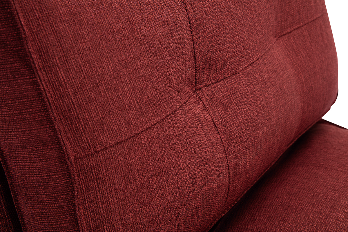Poltrona design rosso mattone SALLY