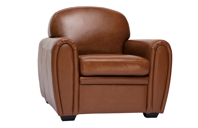 Hampton Poltrone In Cuoio Vintage Sedie Poltrona Pelle Vintage