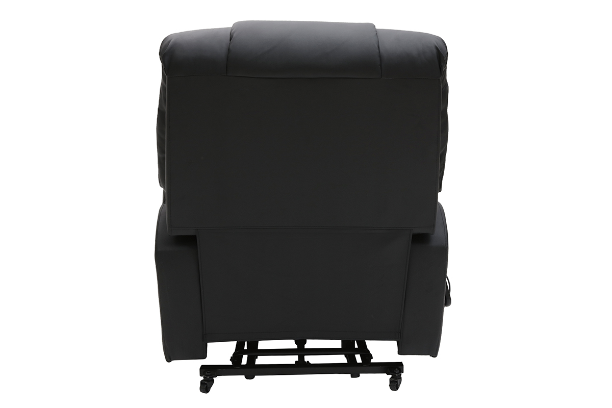 Poltrona relax elettrica alzapersona in nero PHOEBE