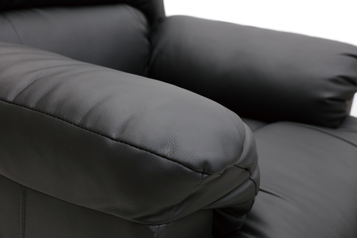 Poltrona relax elettrica alzapersona in nero PHOEBE