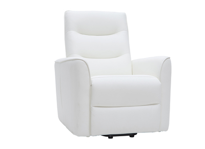 Poltrona relax elevatore elettrico bianca THESA - Poltrona relax elevatore elettrico bianca THESA