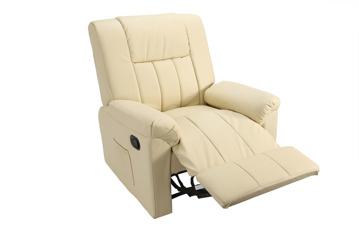 Poltrona relax Joey avorio