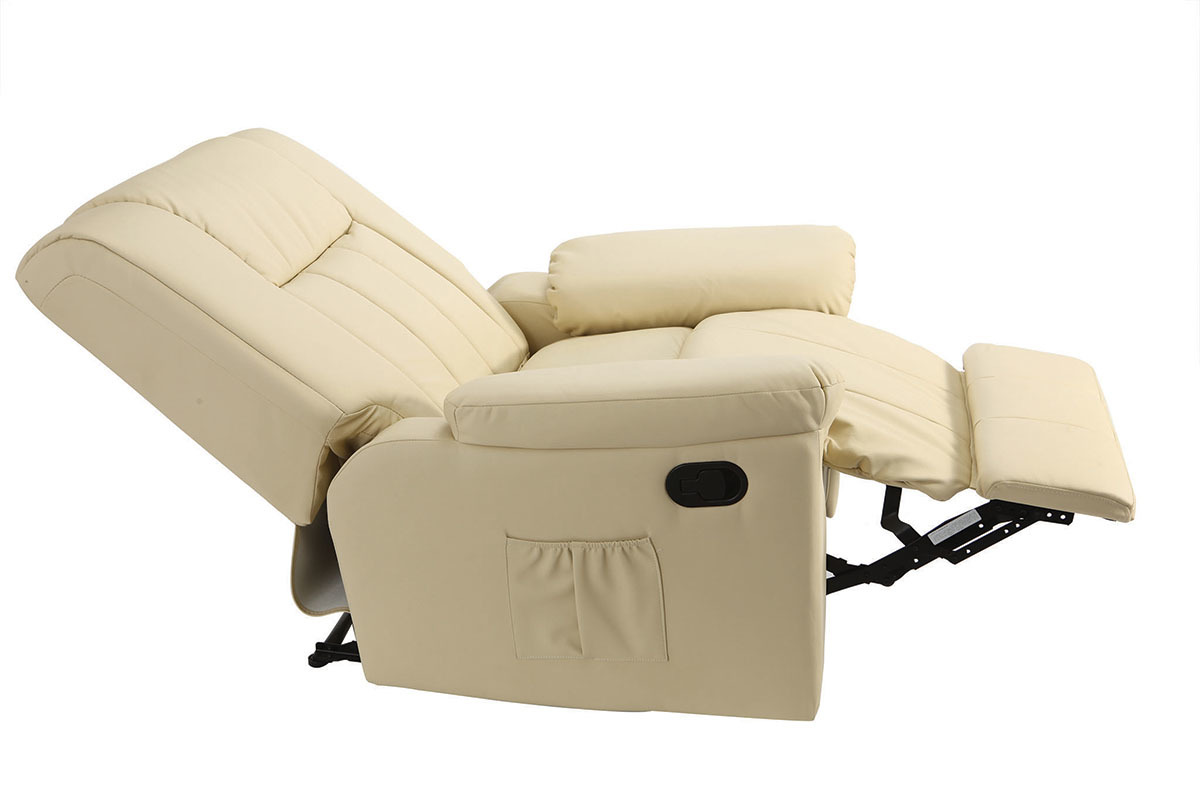 Poltrona relax Joey avorio