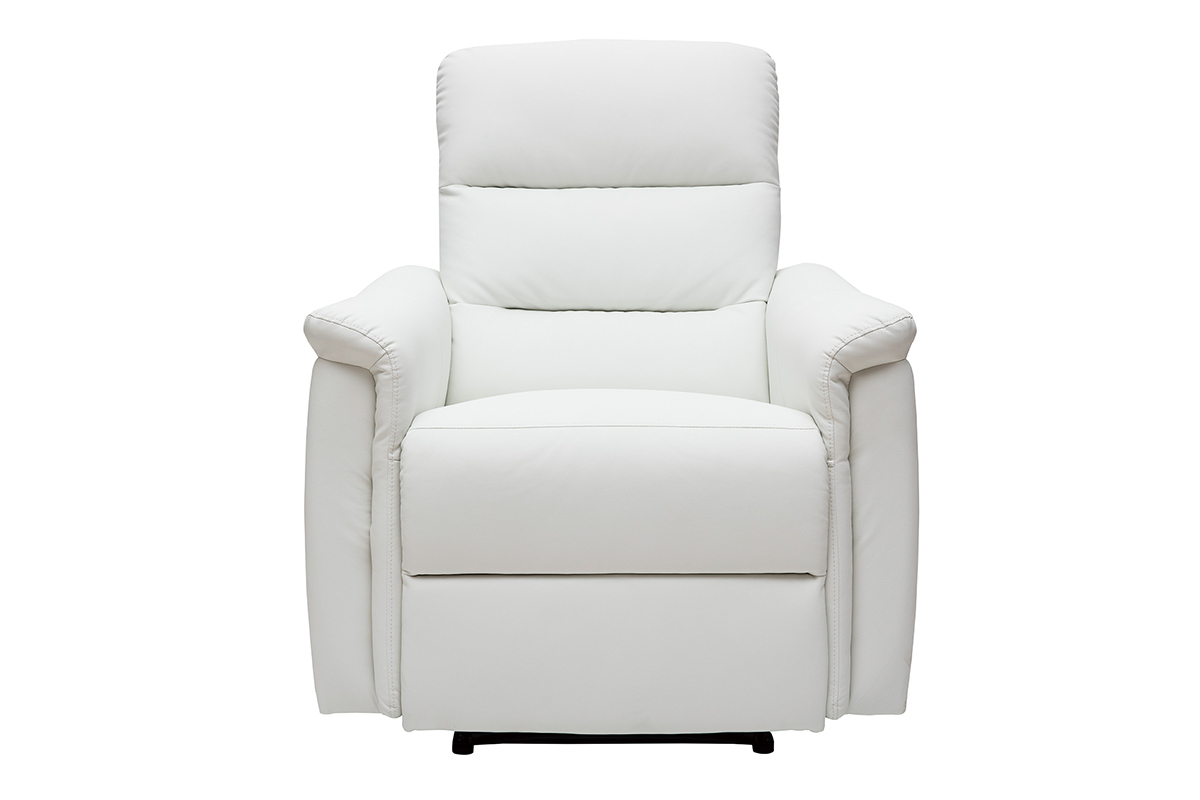 Poltrona relax manuale bianca MANDALA