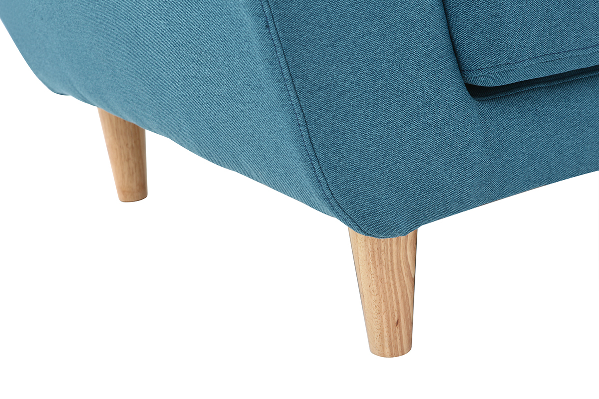 Poltrona scandinava Blu anatra ALICE