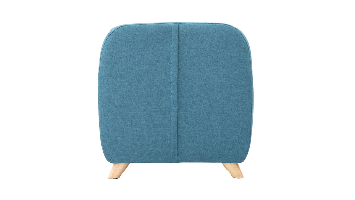 Poltrona scandinava per bambino blu petrolio NORKID