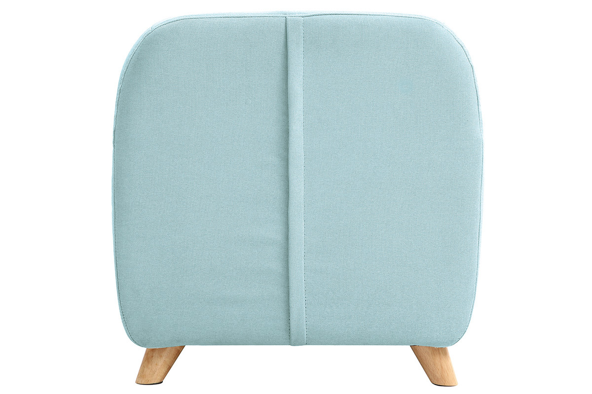 Poltrona scandinava per bambino verde acqua NORKID