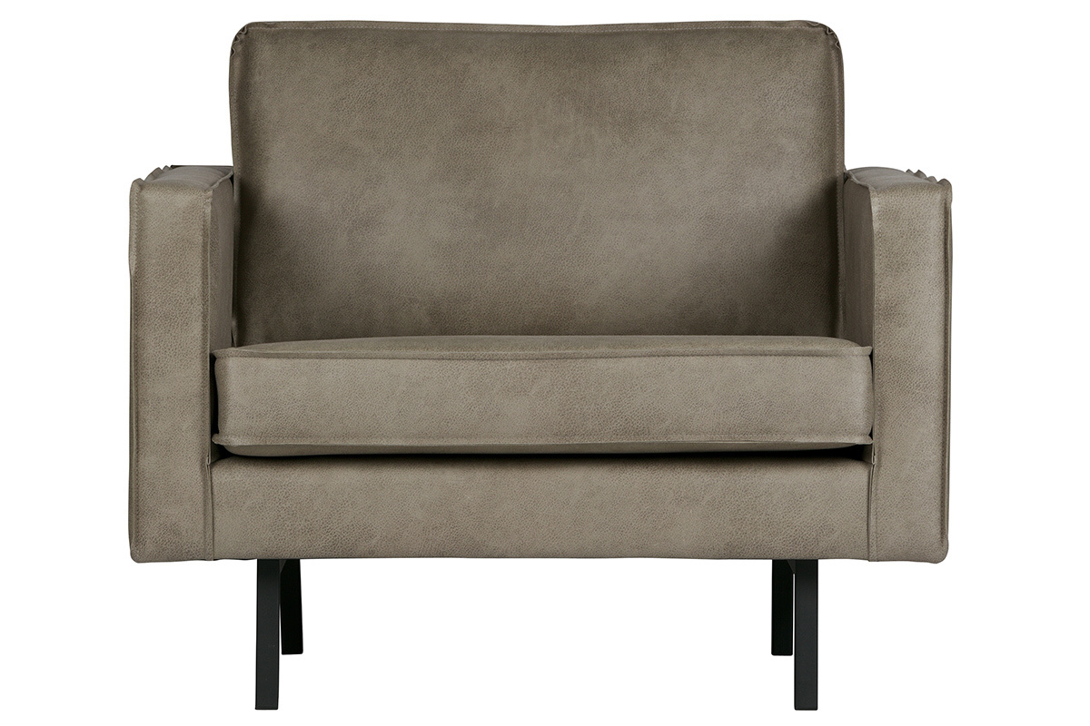 Poltrona vintage grigia ASPEN