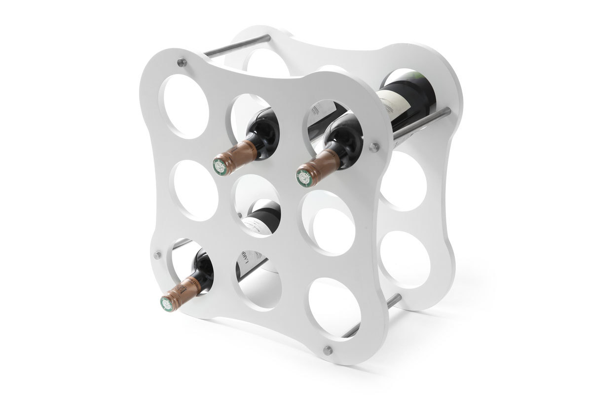 Portabottiglie design bianco CAHORS