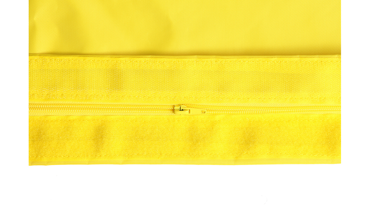 Pouf gigante design cotone colore giallo BIG MILIBAG