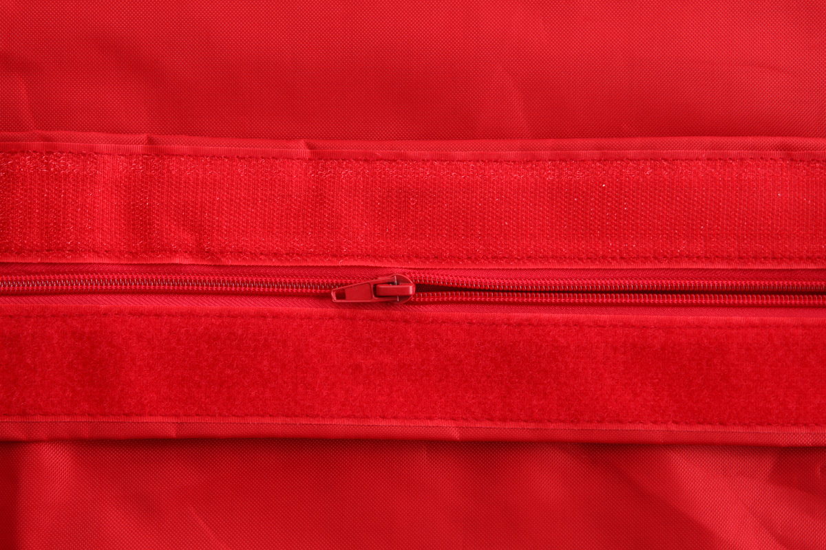 Pouf gigante design rosso BIG MILIBAG