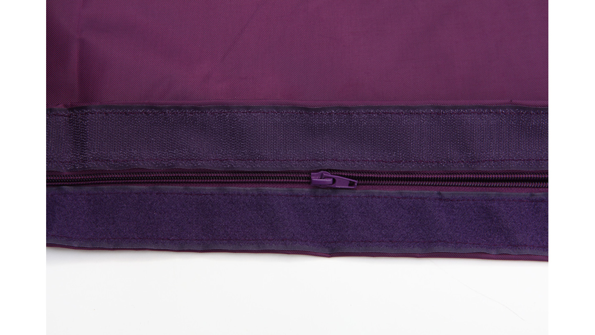 Pouf gigante poliestere viola BIG MILIBAG