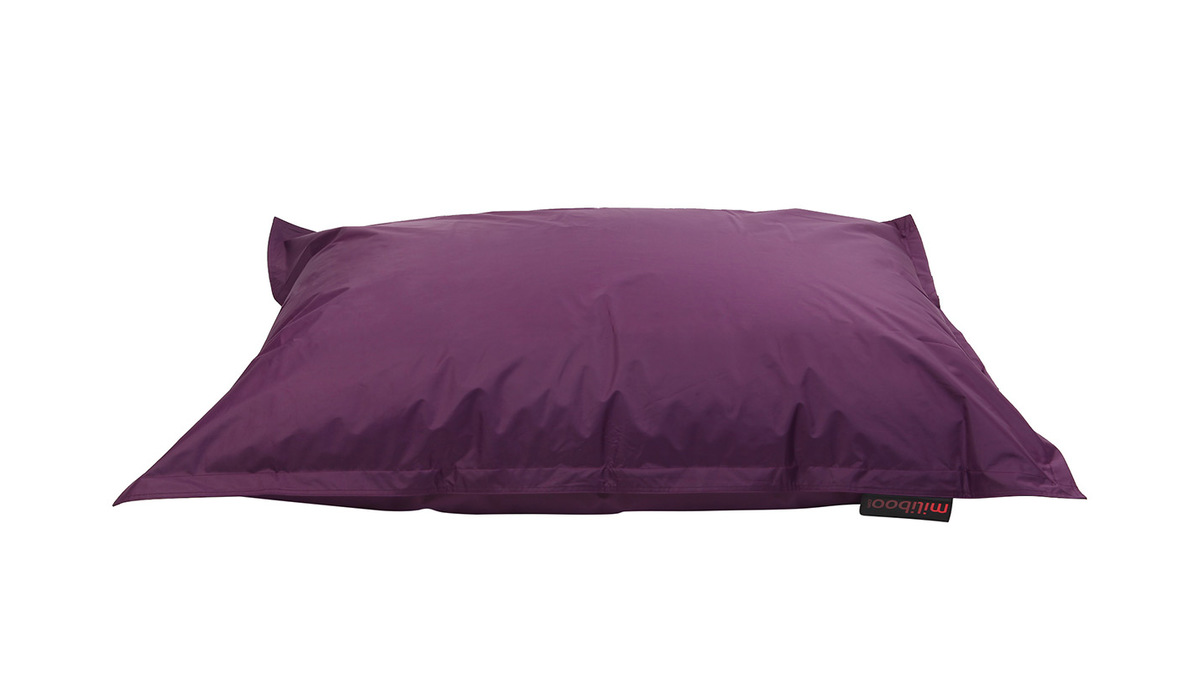 Pouf gigante poliestere viola BIG MILIBAG