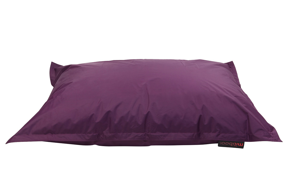Pouf gigante poliestere viola BIG MILIBAG