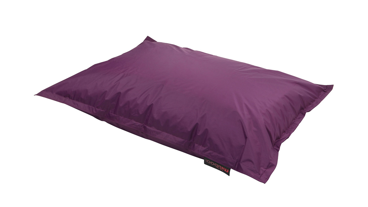Pouf gigante poliestere viola BIG MILIBAG