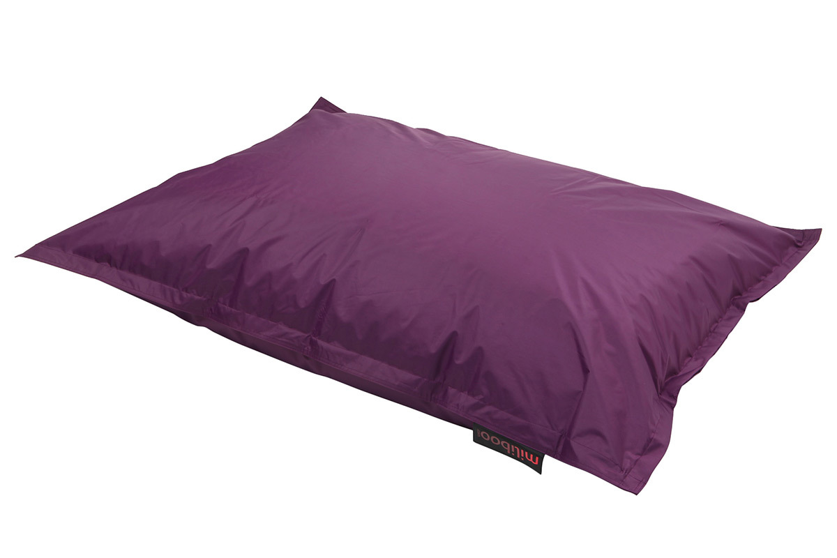 Pouf gigante poliestere viola BIG MILIBAG
