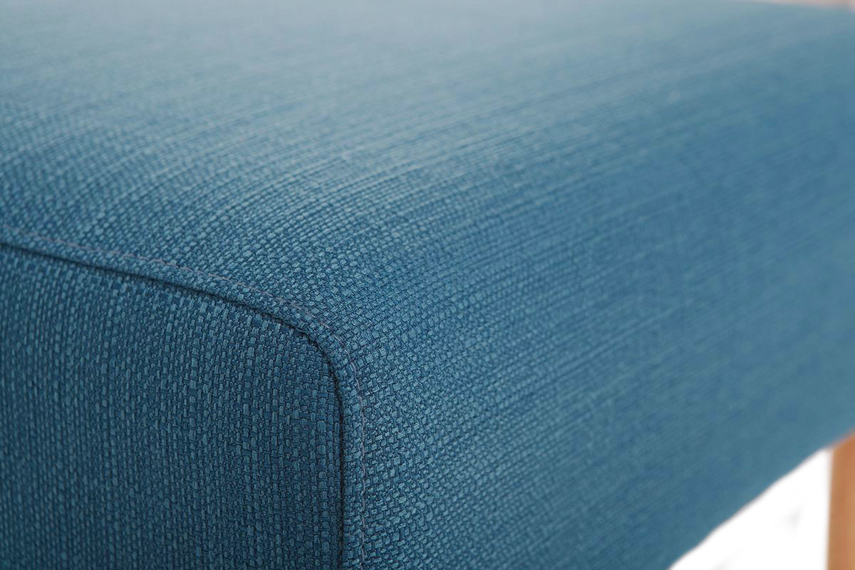 Pouf / poggiapiedesign blu OSCAR