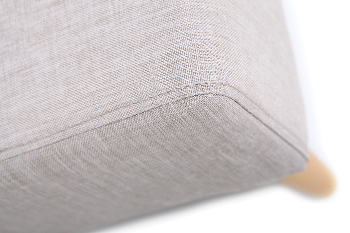 Pouf / poggiapiedesign naturale OSCAR