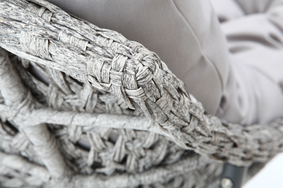 Salotto da giardino design grigio COMFY