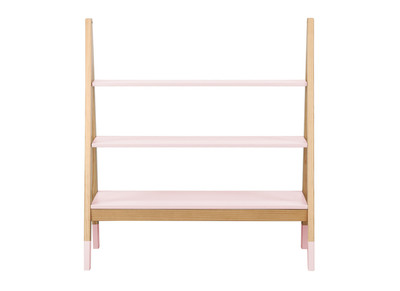 Scaffale bambino design in pino rosa JAYA - Scaffale bambino design in pino rosa JAYA