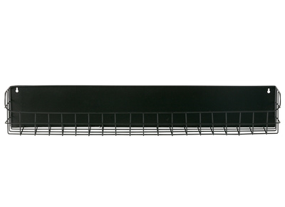 Scaffale da parete in metallo Nero 80 cm MANUFACTURE - Scaffale da parete in metallo Nero 80 cm MANUFACTURE