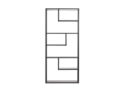 Scaffale design in metallo Nero TETRIS