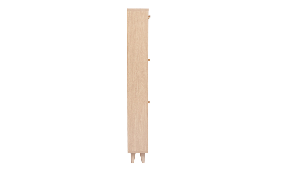 F45 TU Scarpiera In Legno E Metallo - Design Elegante E Salvaspazio, Montaggio Rapido - 2