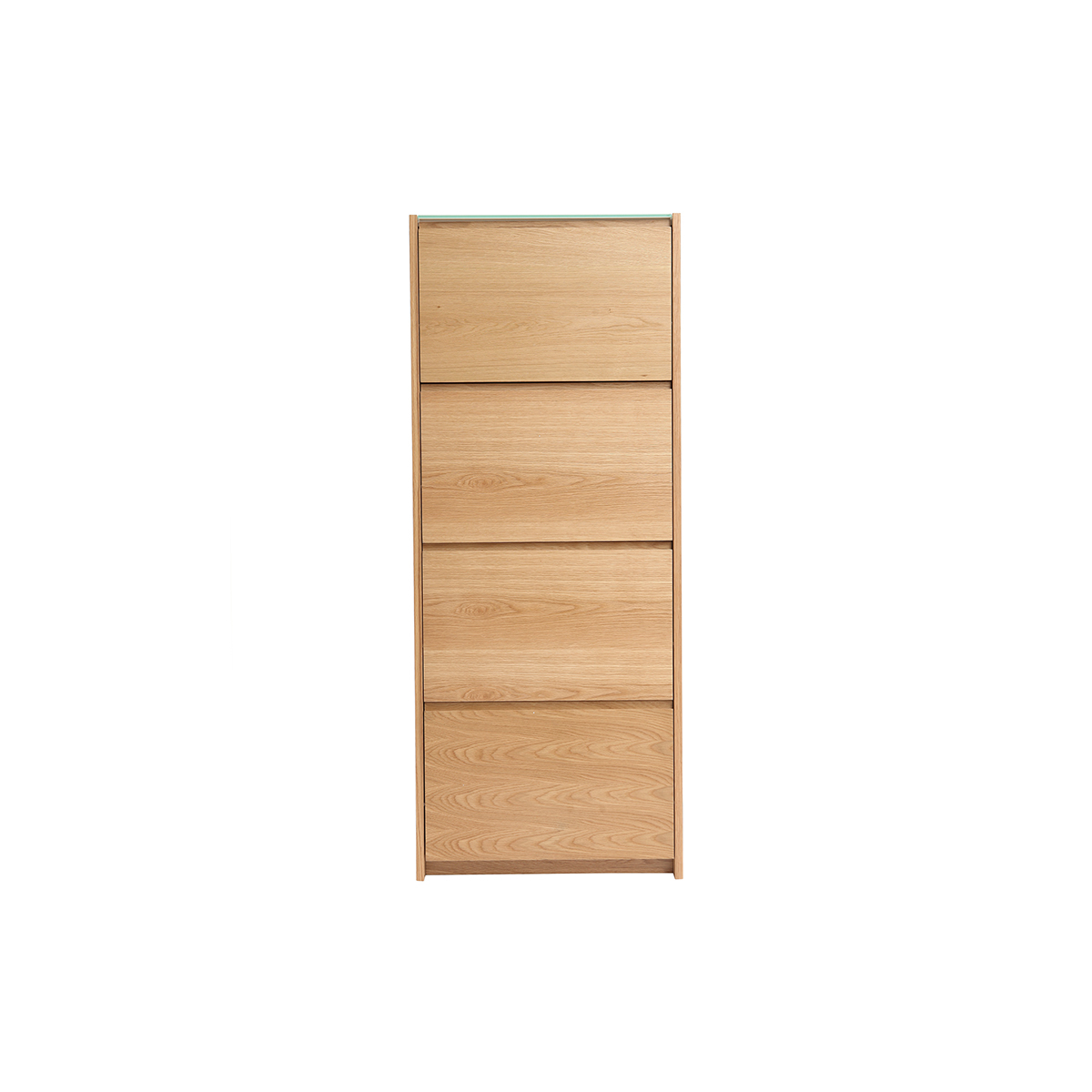 Scarpiera scandinava 4 scomparti in quercia ZAPPA