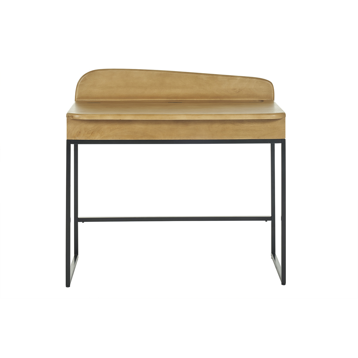 Scrivania con vano contenitore legno massello di mango L100 cm SHIVA