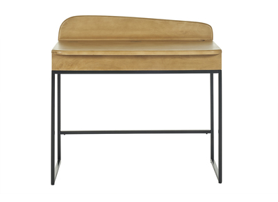 Scrivania con vano contenitore legno massello di mango L100 cm SHIVA