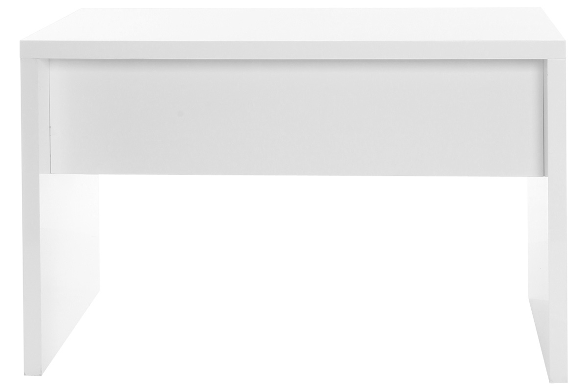 Scrivania design bianca laccata LACY