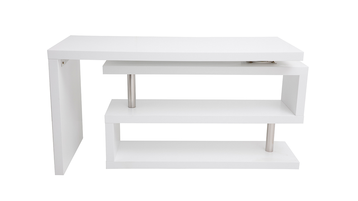 Scrivania design bianco opaco MAX