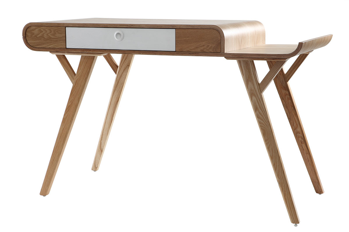 Scrivania design frassino L120 cm KYOTO