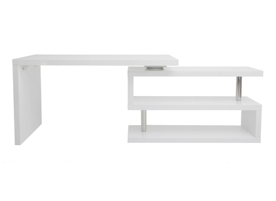 Scrivania design laccata bianca MAX - Scrivania design laccata bianca MAX