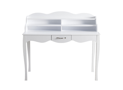 Scrivania design laccata Bianco MARGOT
