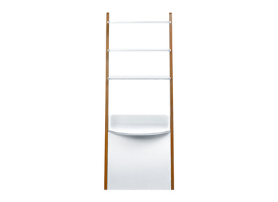 Scrivania-scaffale bambino bianco KIDDY