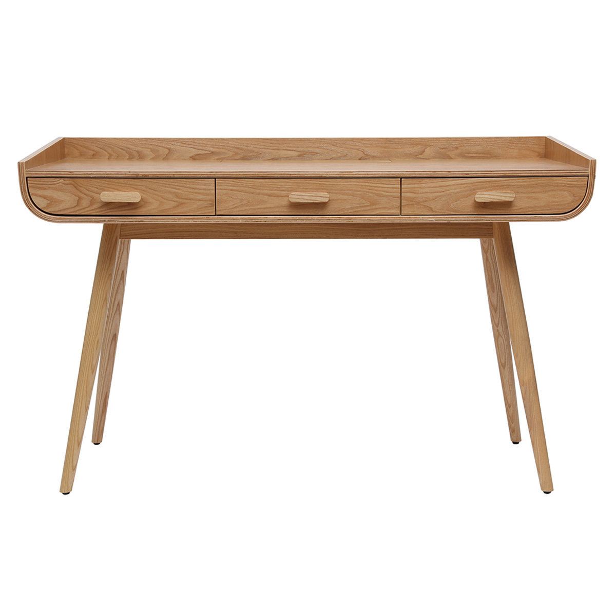Scrivania scandinava legno chiaro HALLEN